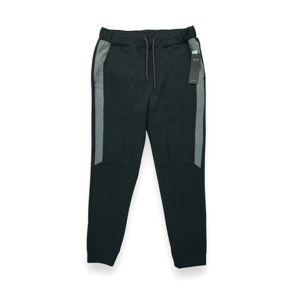 NWT Ocean‎ Current Men's Joggers Pants Sweatpants Elastic Waist Drawstring Large